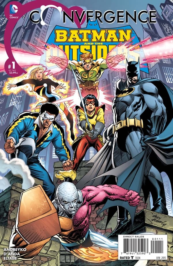 Convergence Batman and the Outsiders #1 cover