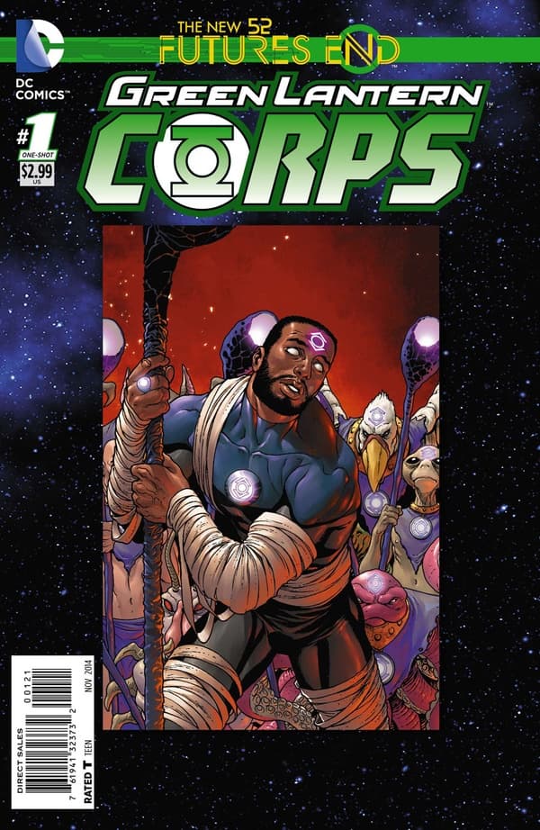 Green Lantern Corps: Futures End #1 cover