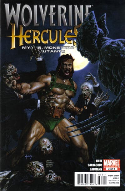 Wolverine/Hercules: Myths, Monsters & Mutants #3 cover