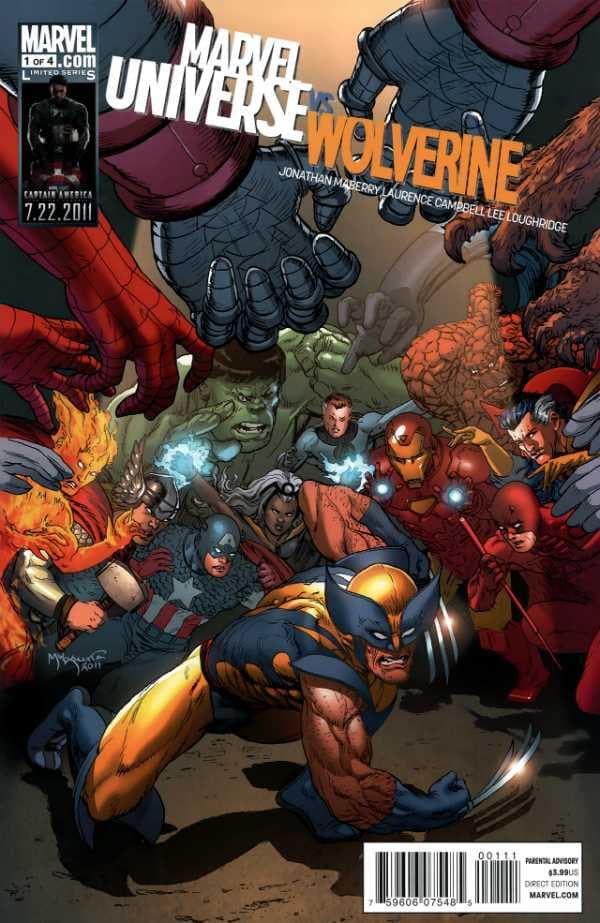 Marvel Universe vs. Wolverine #1 cover