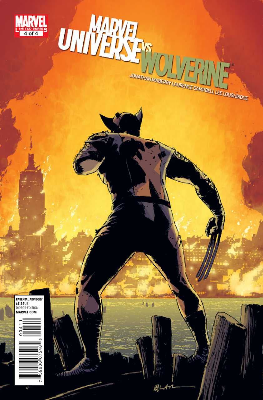 Marvel Universe vs. Wolverine #4 cover
