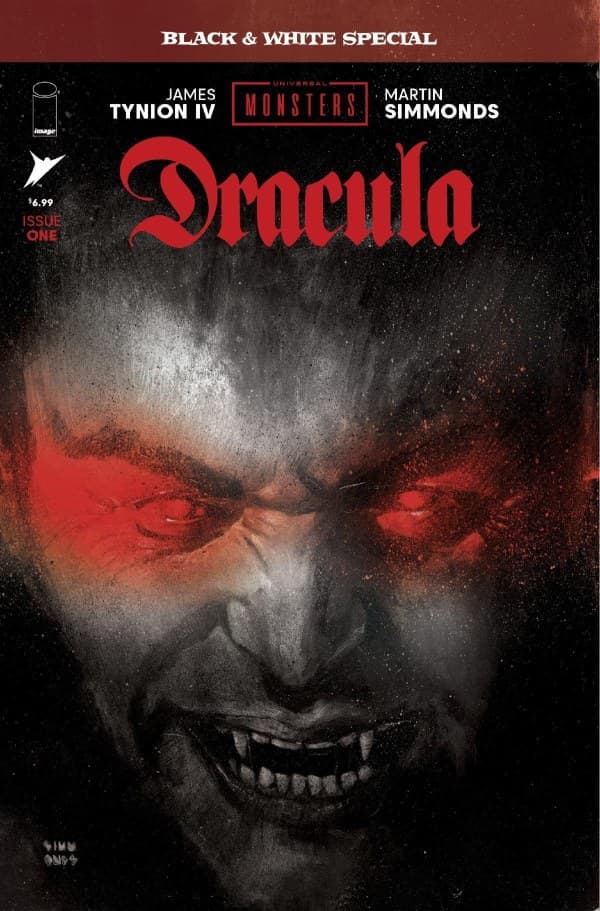 Universal Monsters: Dracula Black & White Special #1 cover