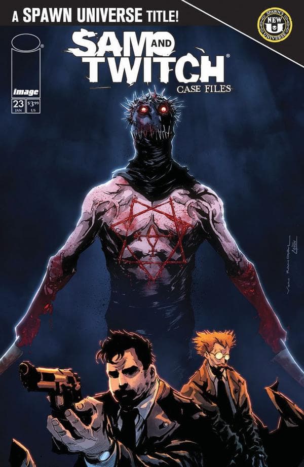 Sam and Twitch Case Files #23 cover