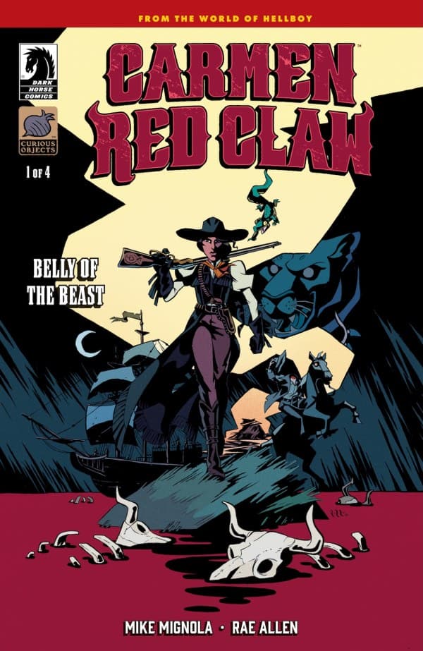Carmen Red Claw: Belly of the Beast #1 cover