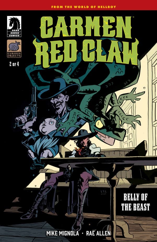Carmen Red Claw: Belly of the Beast #2 cover