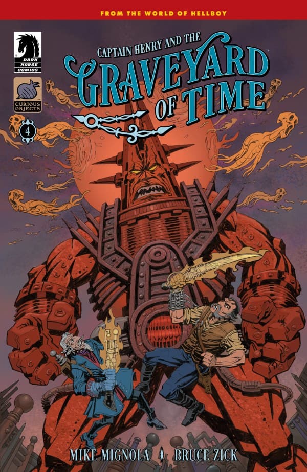 Captain Henry and the Graveyard of Time #4 cover