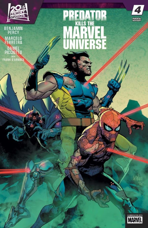 Predator Kills the Marvel Universe #4