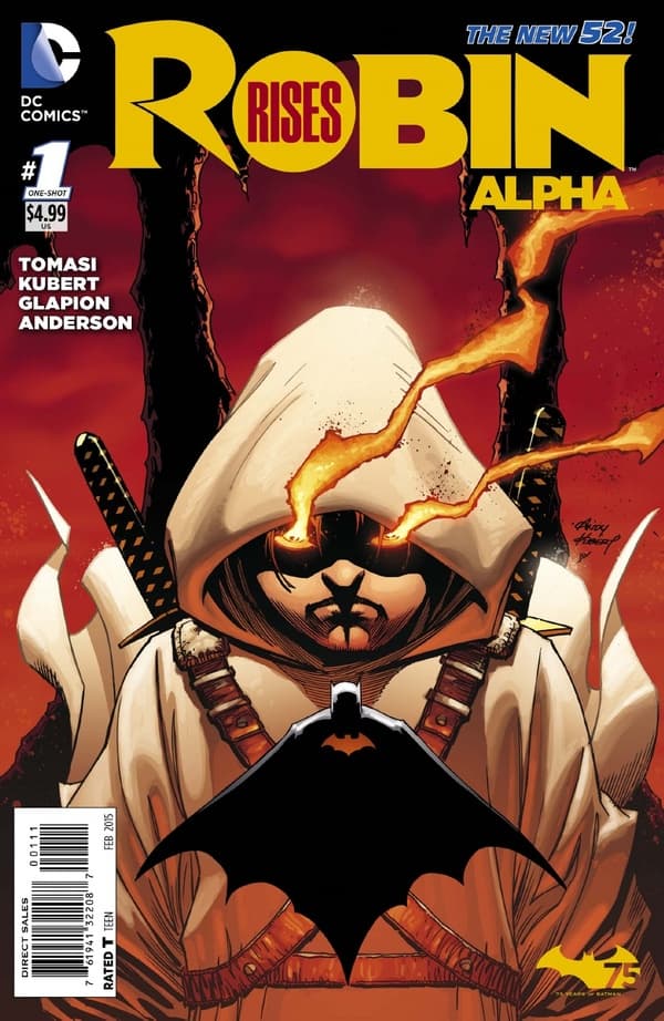 Robin Rises: Alpha cover — © DC Comics