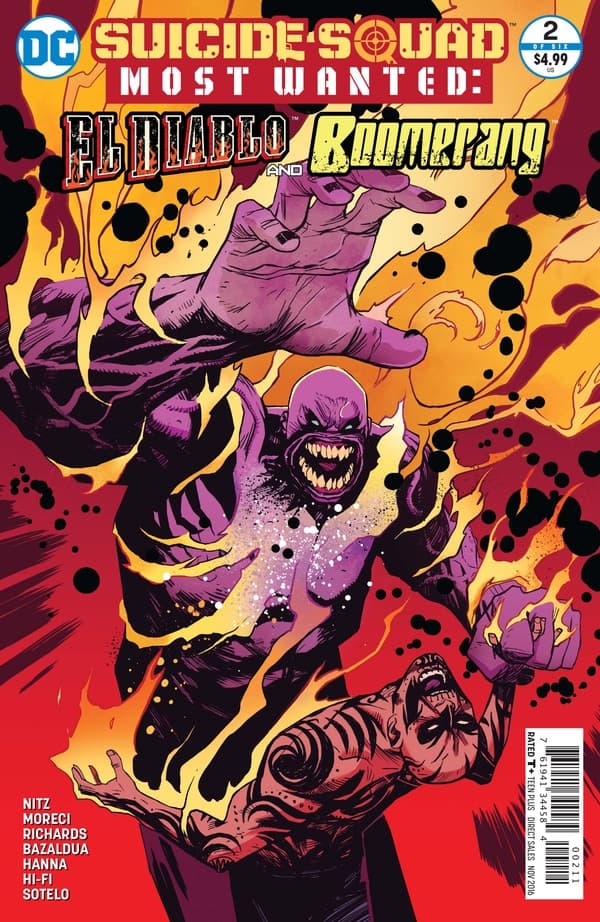 Suicide Squad Most Wanted: El Diablo & Boomerang #2 cover