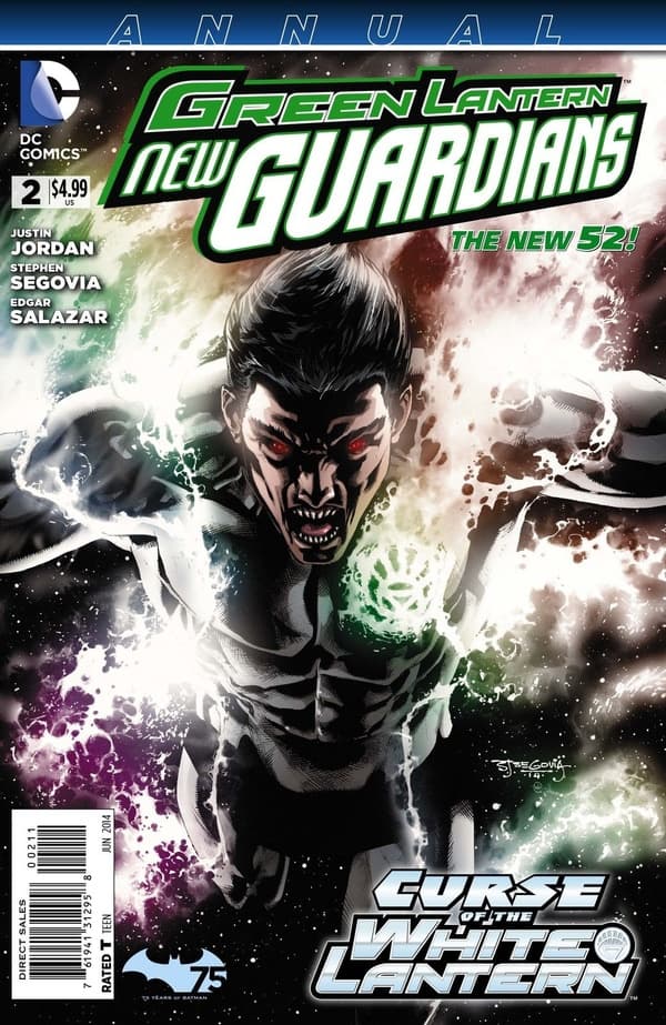 Green Lantern: New Guardians Annual #2 cover