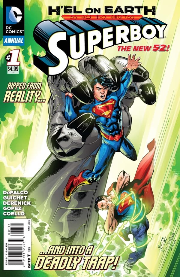 Superboy Annual #1 cover