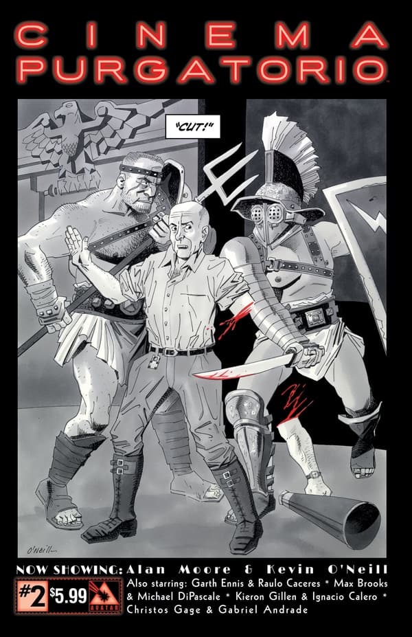 Alan Moore's Cinema Purgatorio #2 cover