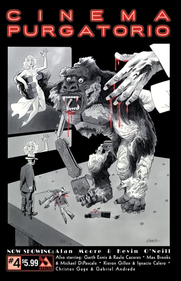 Alan Moore's Cinema Purgatorio #4 cover