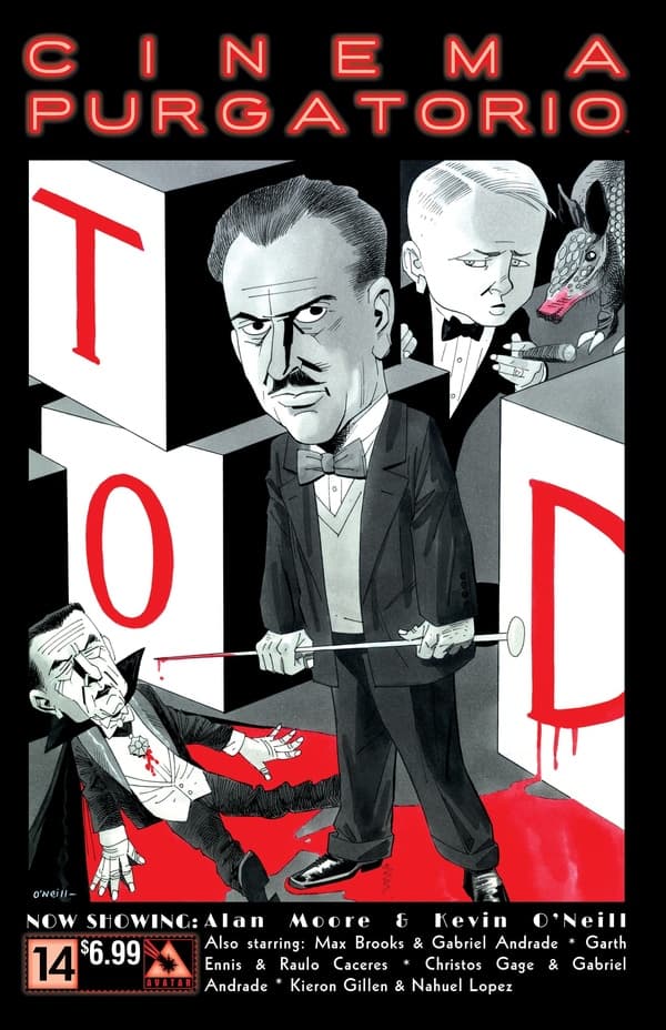 Alan Moore's Cinema Purgatorio #14 cover