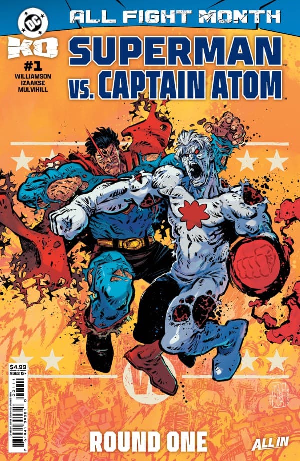 DC K.O.: Superman vs. Captain Atom #1 cover