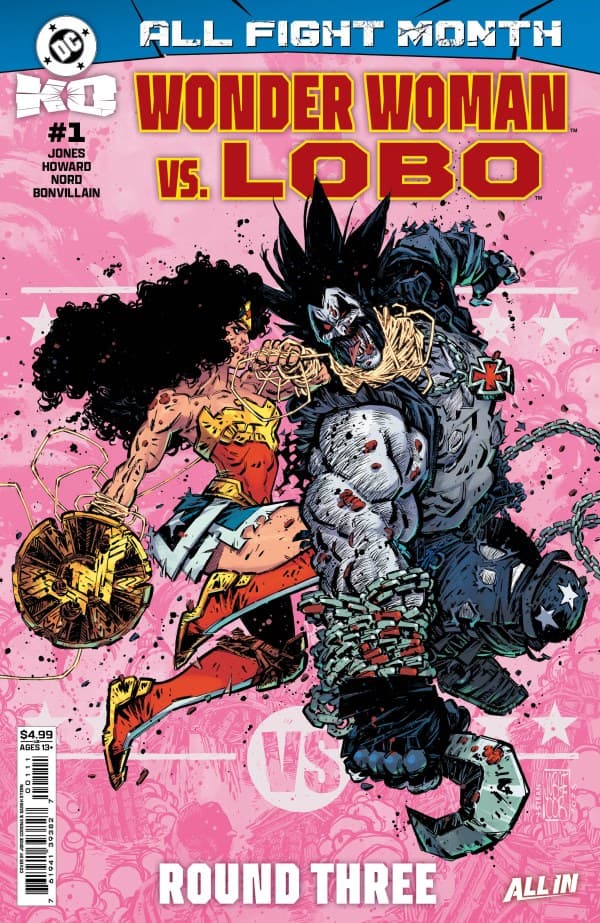 DC K.O.: Wonder Woman vs. Lobo #1 cover