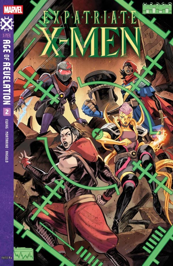 Expatriate X-Men #2 cover