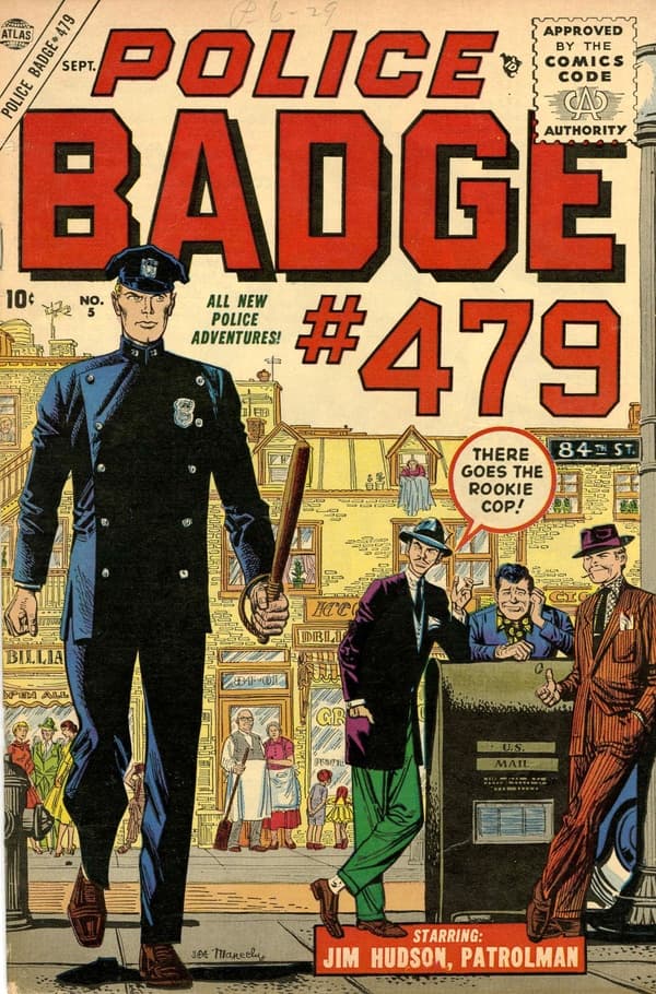 Police Badge #479 cover — © Marvel Comics