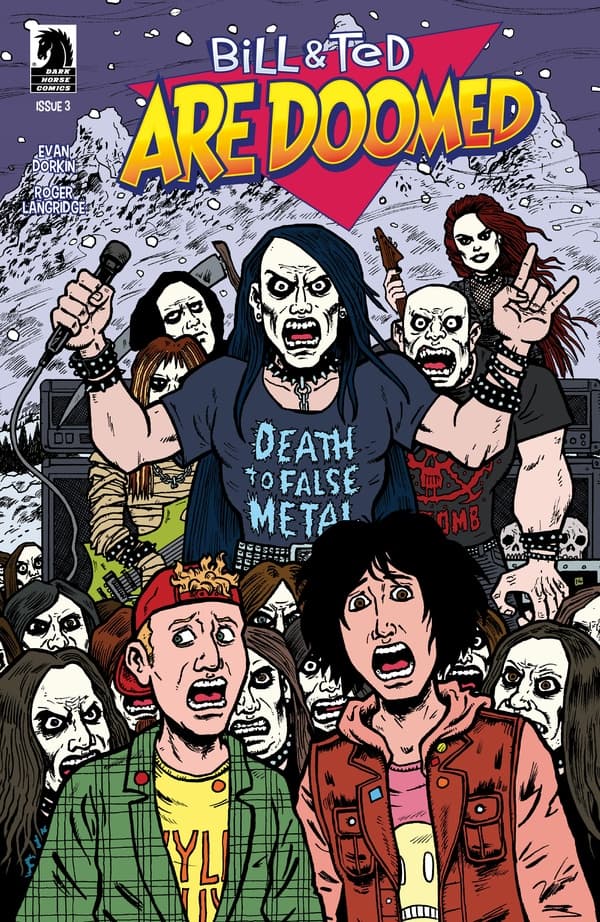 Bill & Ted Are Doomed #3 cover