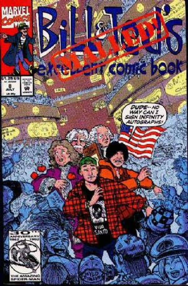Bill & Ted's Excellent Comic Book #8 cover