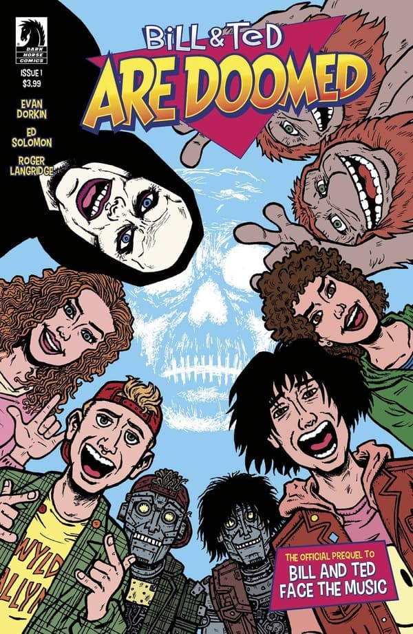 Bill & Ted Are Doomed #1 cover