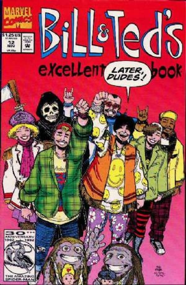 Bill & Ted's Excellent Comic Book #12 cover