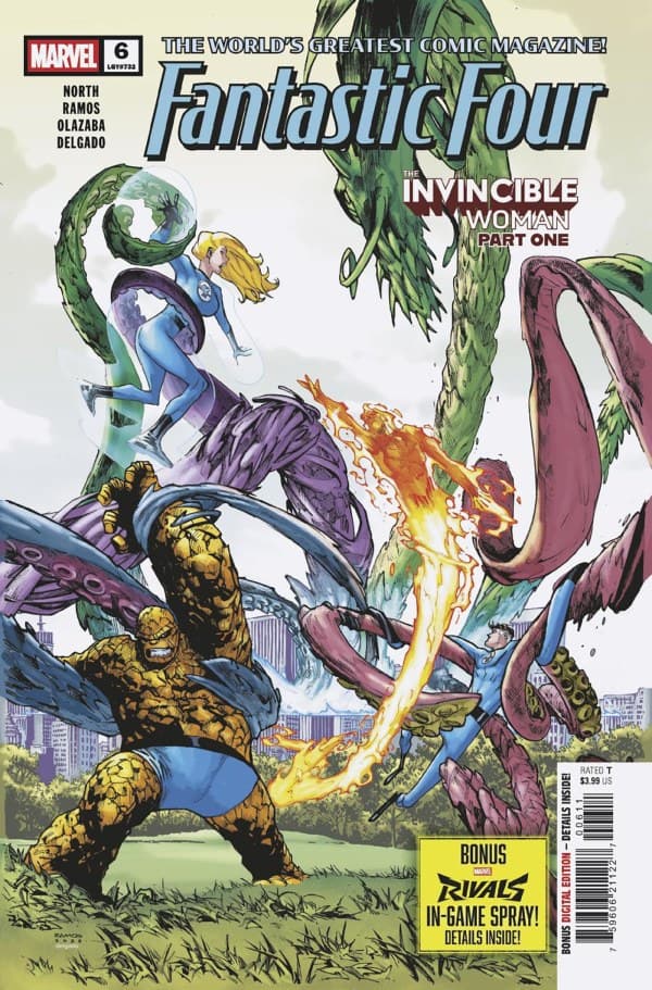 Fantastic Four #6 cover
