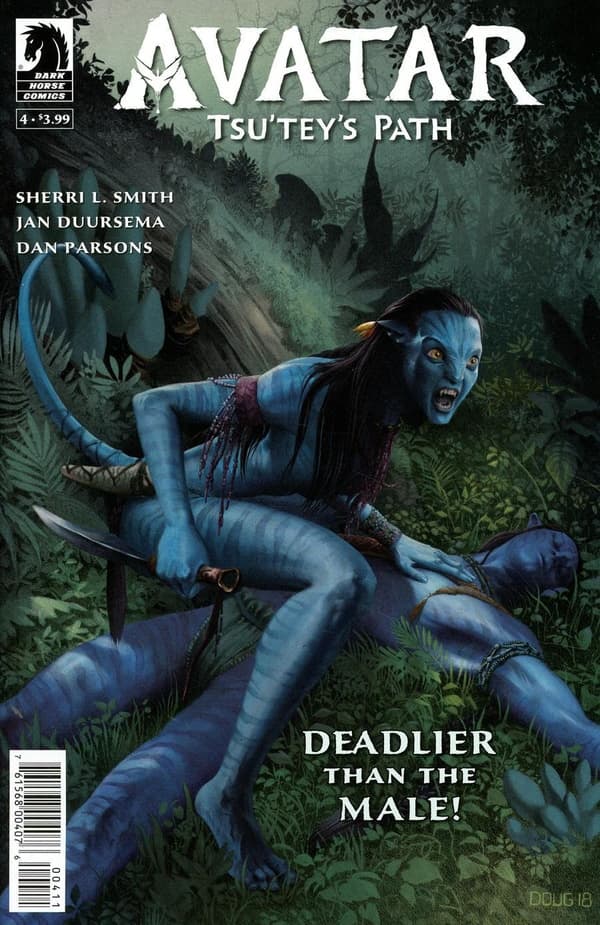 Avatar: Tsu'tey's Path #4 cover