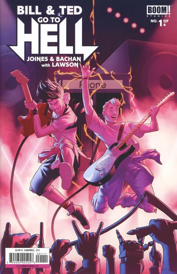 Bill & Ted Go To Hell #1 cover