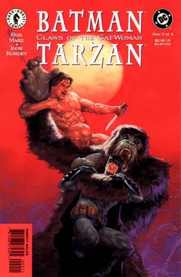 Batman/Tarzan: Claws of The Cat-Woman #2 cover