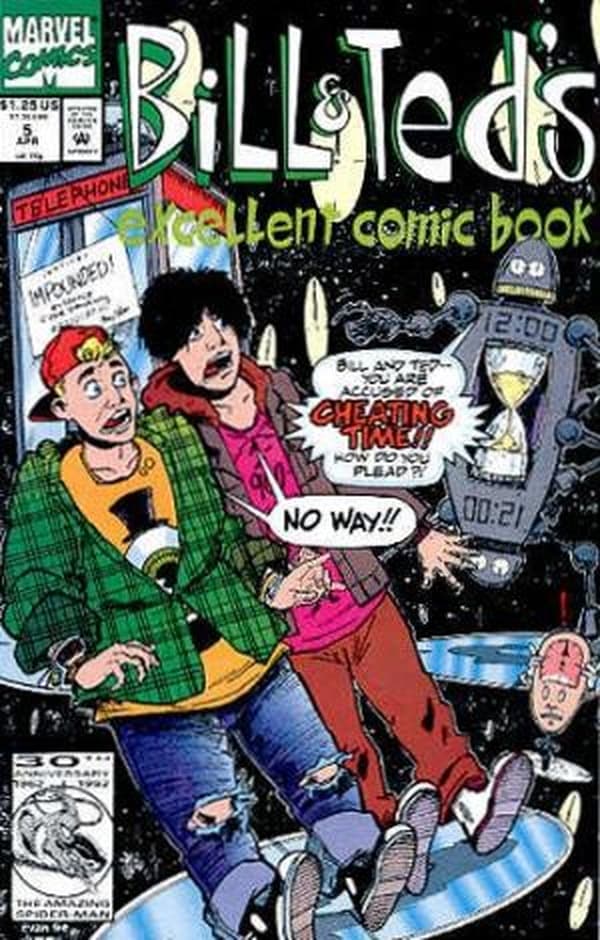 Bill & Ted's Excellent Comic Book #5 cover