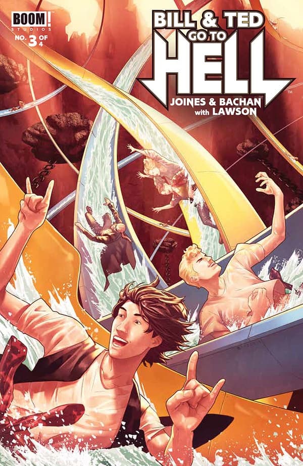Bill & Ted Go To Hell #3 cover