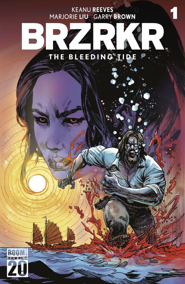 Brzrkr: The Bleeding Tide #1 cover