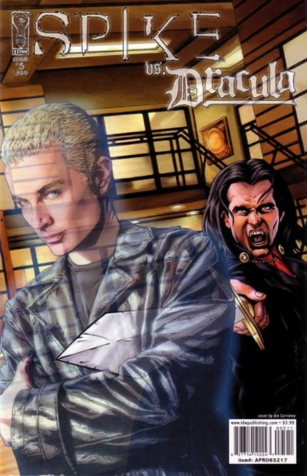 Spike vs. Dracula #5 cover