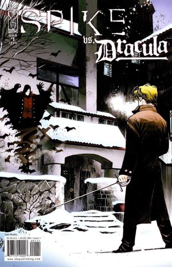 Spike vs. Dracula #1 cover