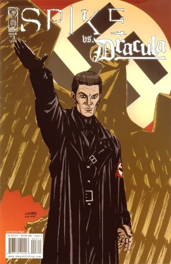 Spike vs. Dracula #3 cover