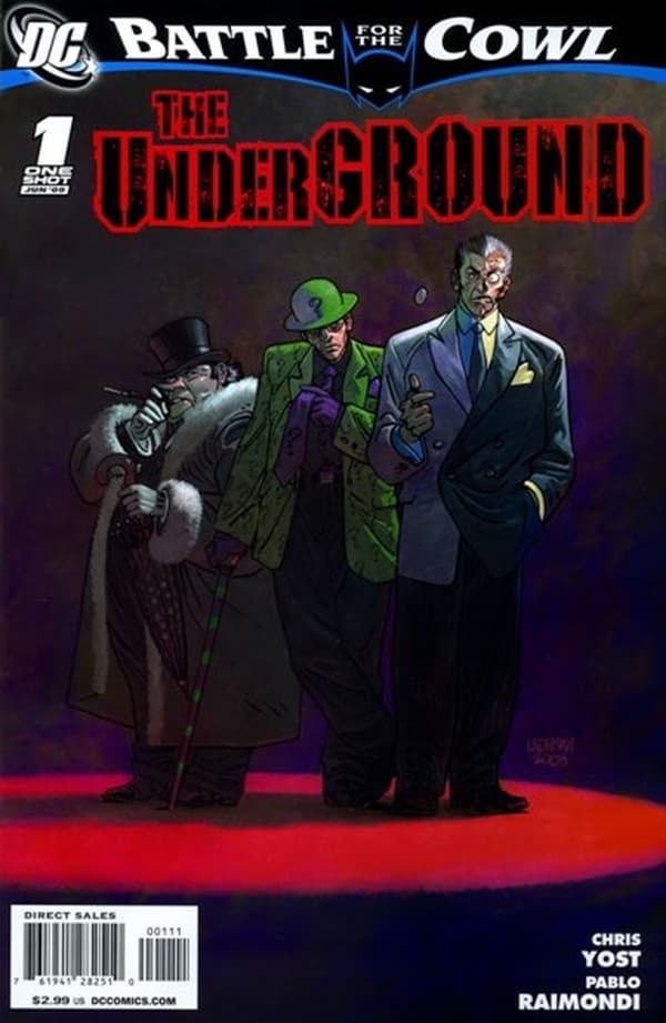 Batman: Battle for the Cowl: The Underground #1 cover