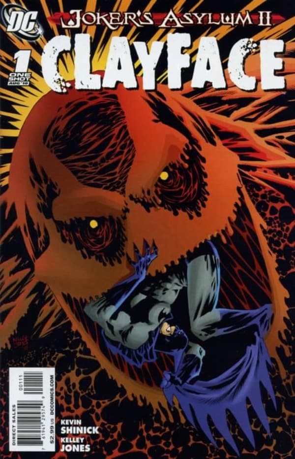 Joker's Asylum II: Clayface #1 cover