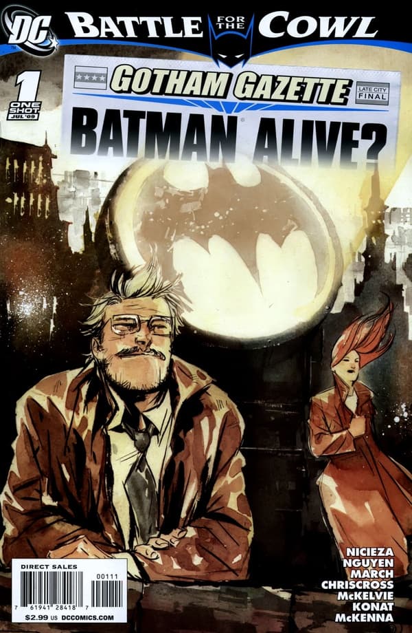 Gotham Gazette: Batman Alive? #1 cover