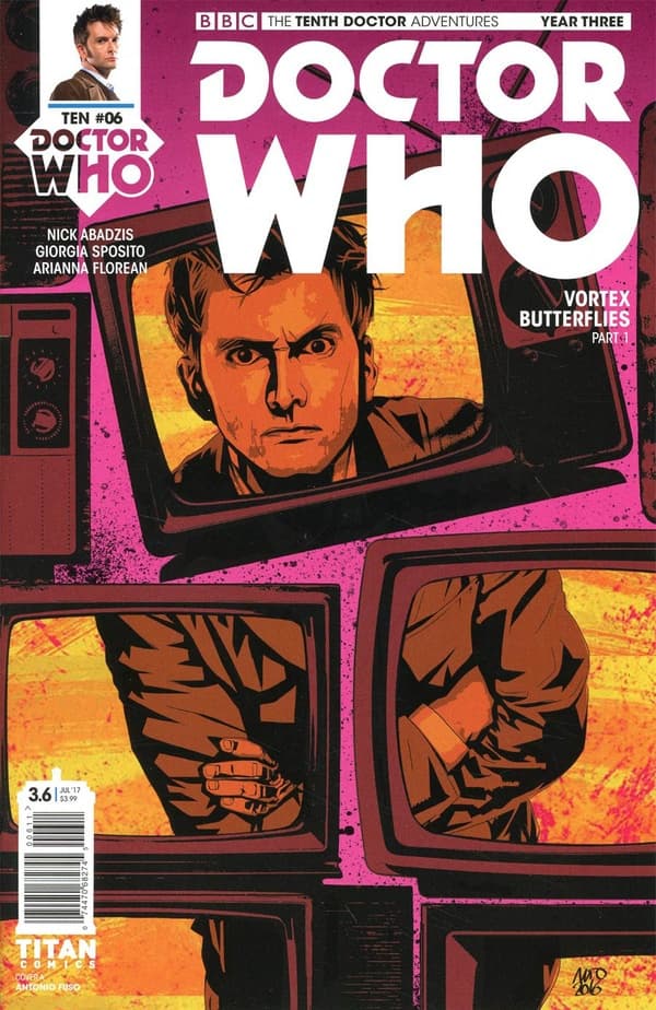 Doctor Who: The Tenth Doctor Year Three #6 cover
