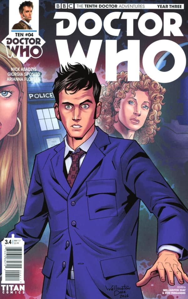 Doctor Who: The Tenth Doctor Year Three #4 cover