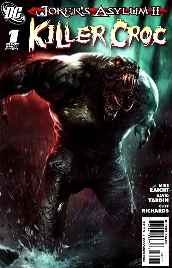 Joker's Asylum II: Killer Croc #1 cover