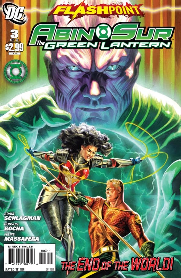 Flashpoint: Abin Sur - The Green Lantern #3 cover