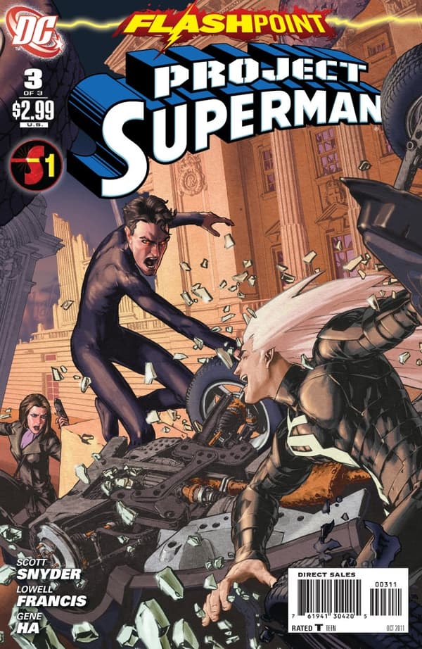 Flashpoint: Project Superman #3 cover