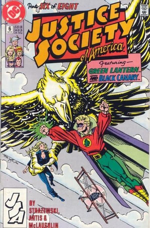 Justice Society of America #6 cover