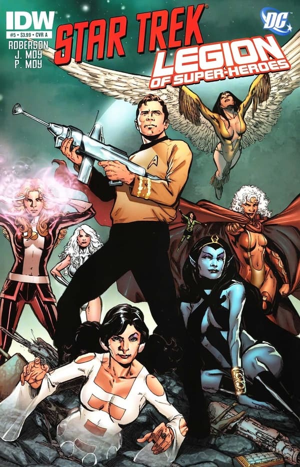 Star Trek/Legion of Super-Heroes #5 cover