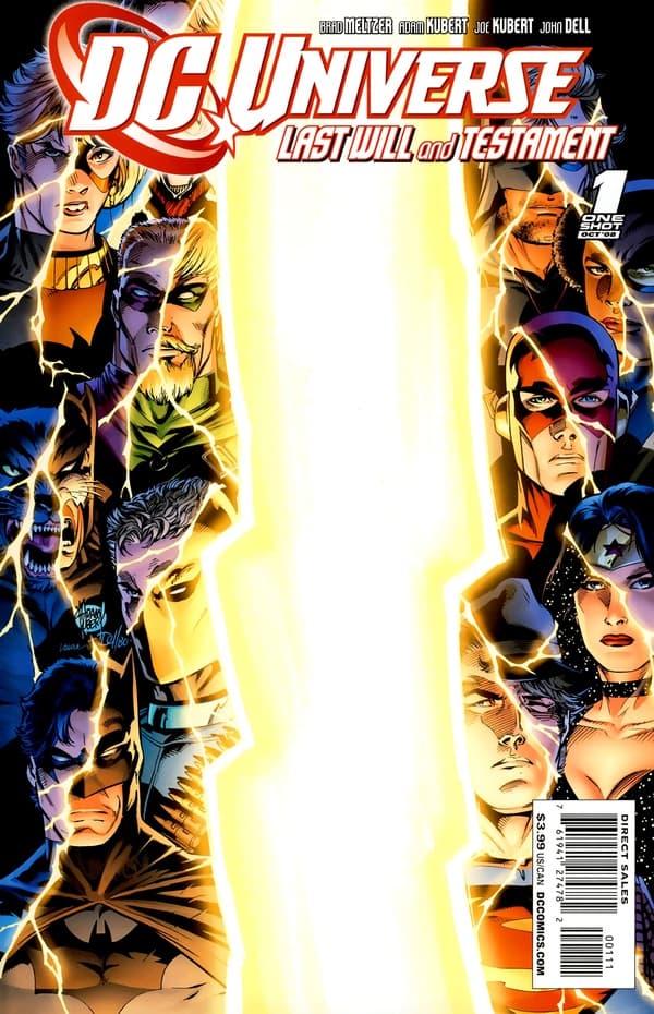 DC Universe: Last Will and Testament #1 cover
