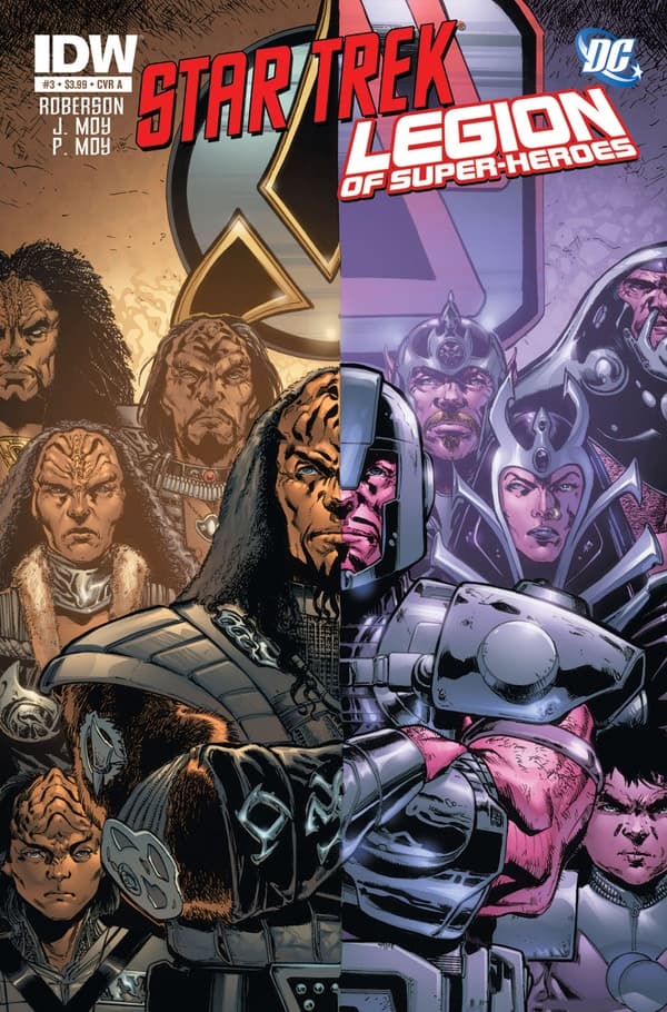 Star Trek/Legion of Super-Heroes #3 cover