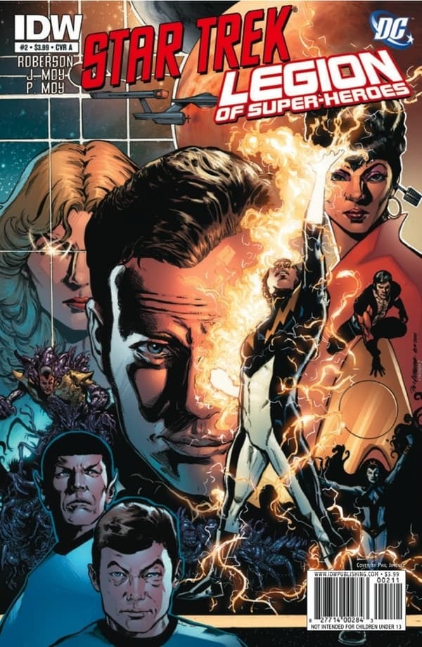 Star Trek/Legion of Super-Heroes #2 cover