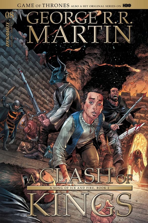 George R.R. Martin's A Clash of Kings #8 cover